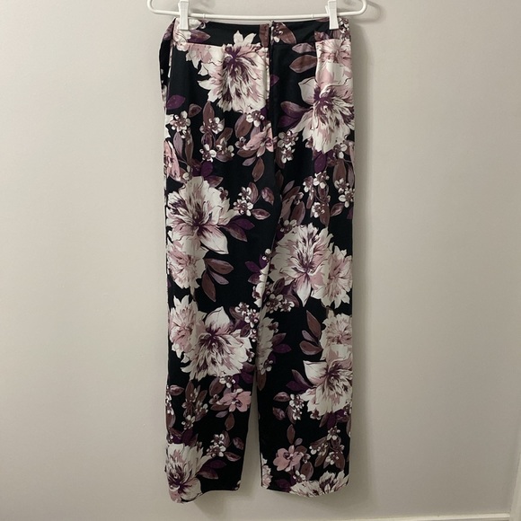 Charlotte Russe Flora Wide Leg Pants - Picture 2 of 5